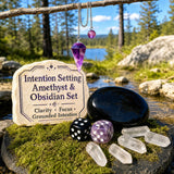 Z ARRON DESIGN Collar con colgante de alambre de cobre con piedra lunar Serenity