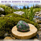 Rúbín í Zoisite fallsteini