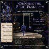 Lapis-Lazuli-Kristallpendel