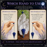 Lapis-Lazuli-Kristallpendel
