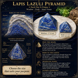Pyramide Lapis Lazuli - Moyenne