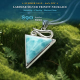 Κολιέ μενταγιόν Z ARRON DESIGN Serenity Moonstone από χάλκινο σύρμα