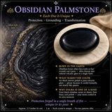 Obsidian Palmstone