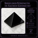 Stor Obsidian Pyramid