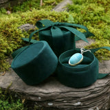 Larimar Necklace & Apatite Mala & Point Sacred Serenity Set