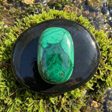 Malachite Palmstone