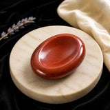 Piedra de preocupación de jaspe rojo
