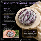 Rubellit Turmalin Palmstone