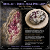 Rubellit Turmalin Palmstone