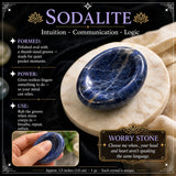 Sodalite Worry Stone