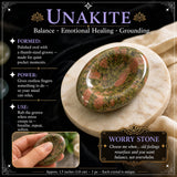 Unakite Áhyggjusteinn