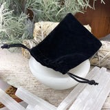 Spirit of Stillness – Obsidian & Agate Cat Totem Set