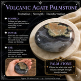Agate volcanique Palmstone