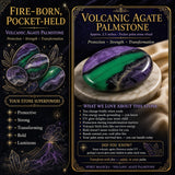 Agate volcanique Palmstone